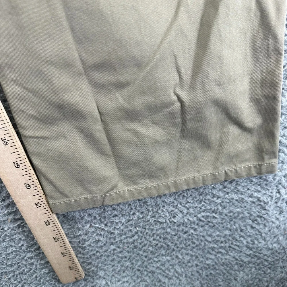 Tailor Vintage Pant Men 42x32 Brown Cotton Chino Straight Business Preppy Career